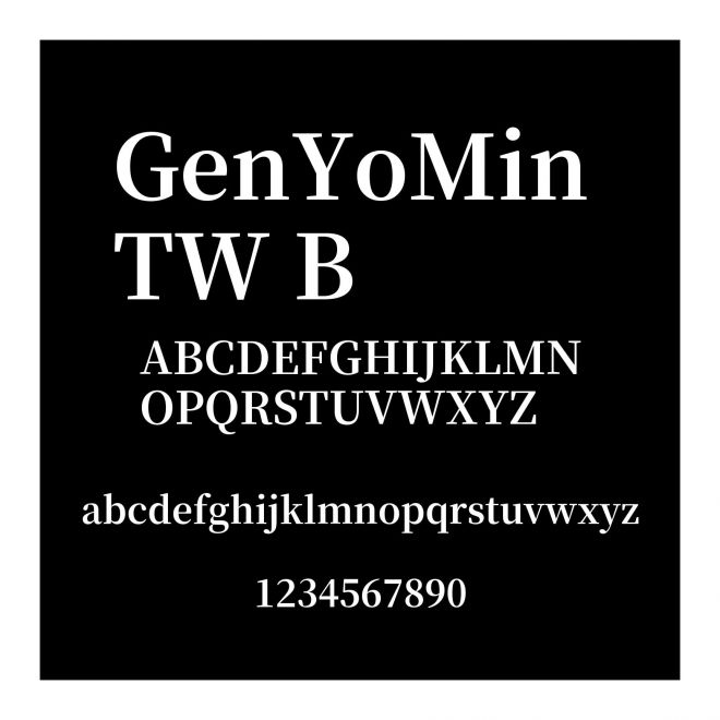GenYoMin TW B