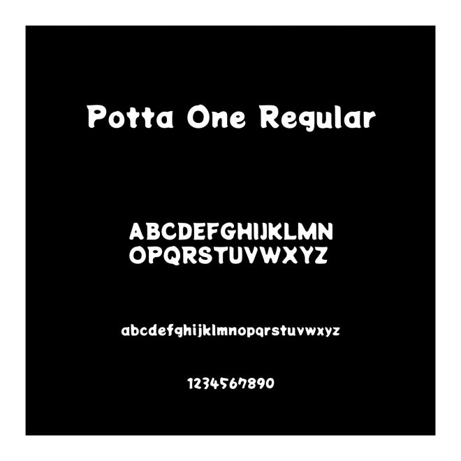 Potta One Regular