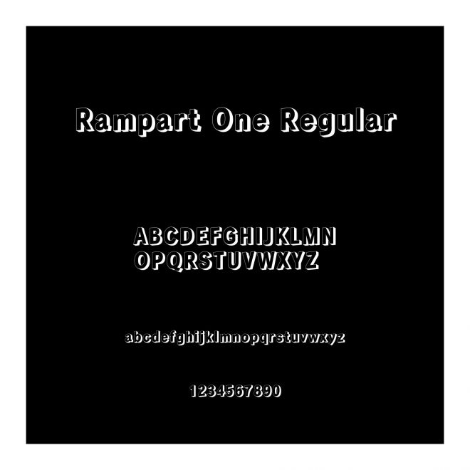Rampart One Regular