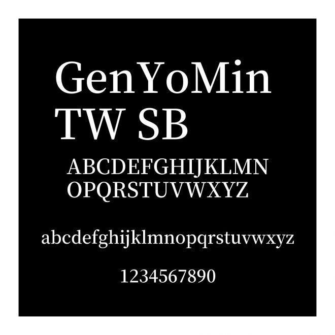 GenYoMin TW SB
