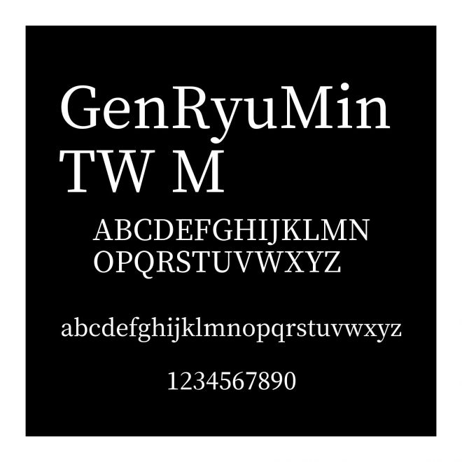 GenRyuMin TW M