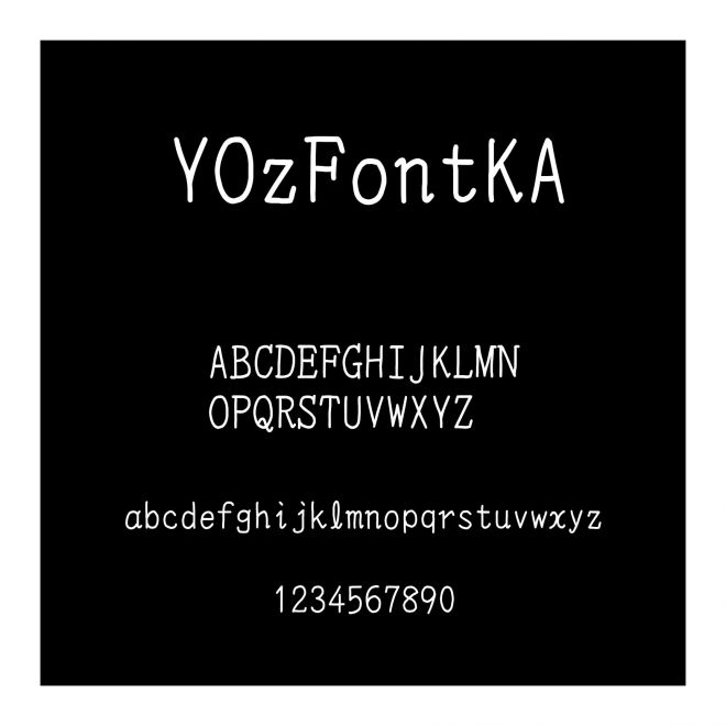 YOzFontKA