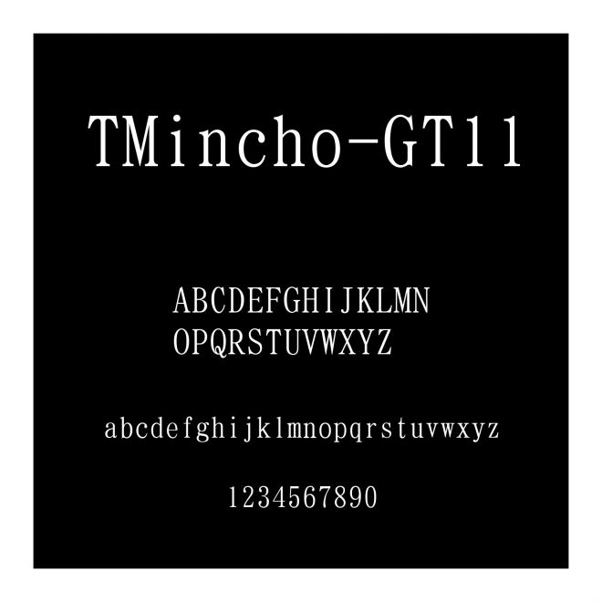 TMincho-GT11