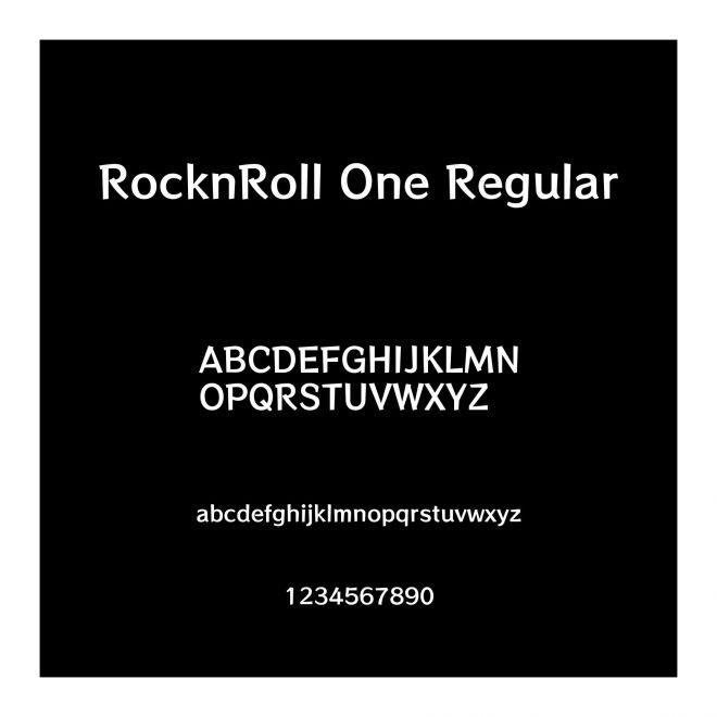 RocknRoll One Regular