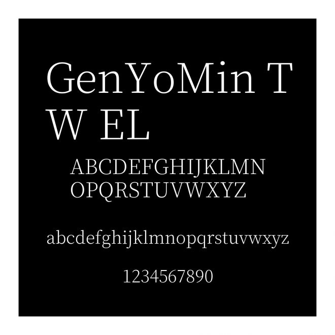 GenYoMin TW EL