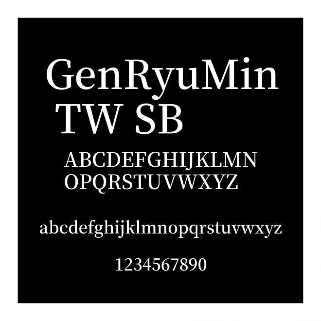 GenRyuMin TW SB