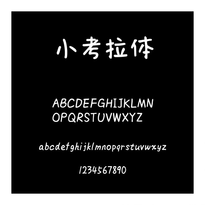 小考拉體