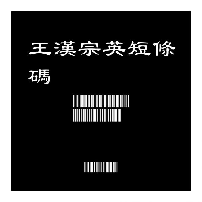 王漢宗英短條碼