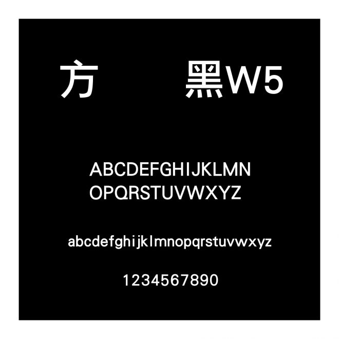 方圓麗黑W5