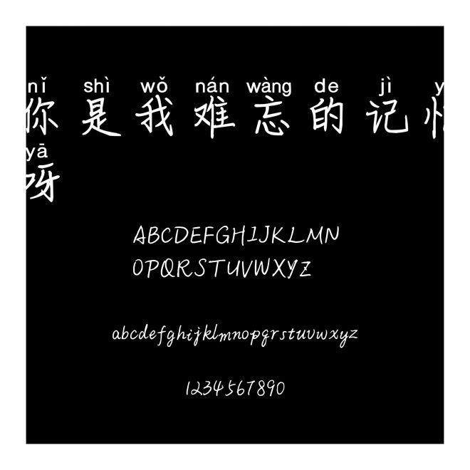 你是我難忘的記憶呀