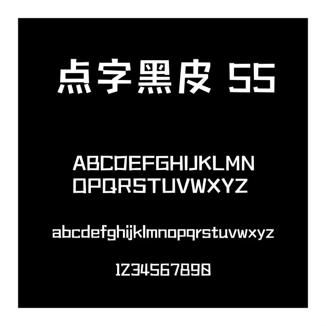 點字黑皮 55