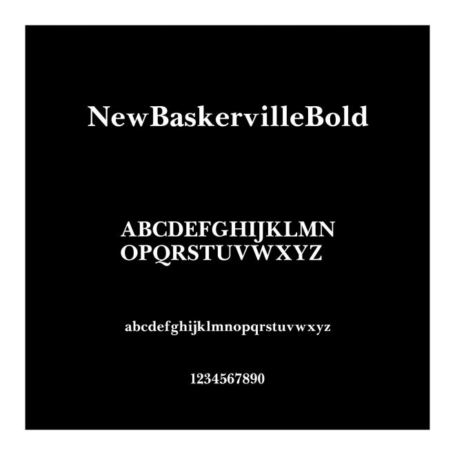 NewBaskervilleBold