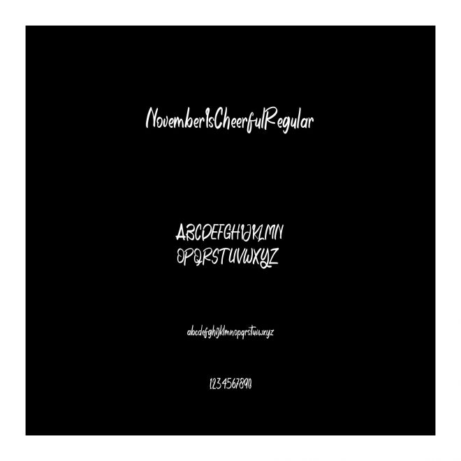 NovemberIsCheerfulRegular