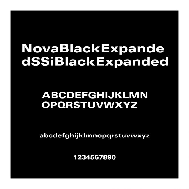 Nova Black Expanded SSi Black Expanded