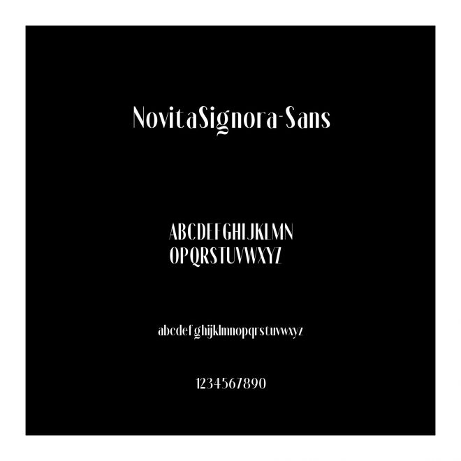 NovitaSignora-Sans