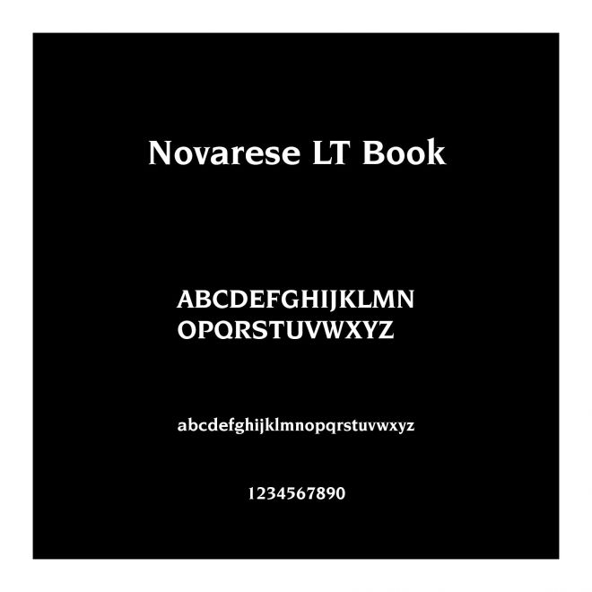 ITC Novarese LT Bold