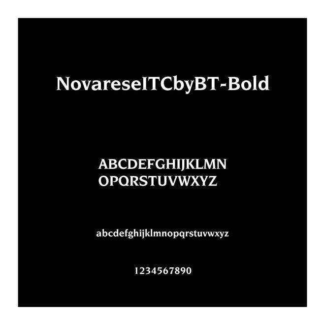 NovareseITCbyBT-Bold