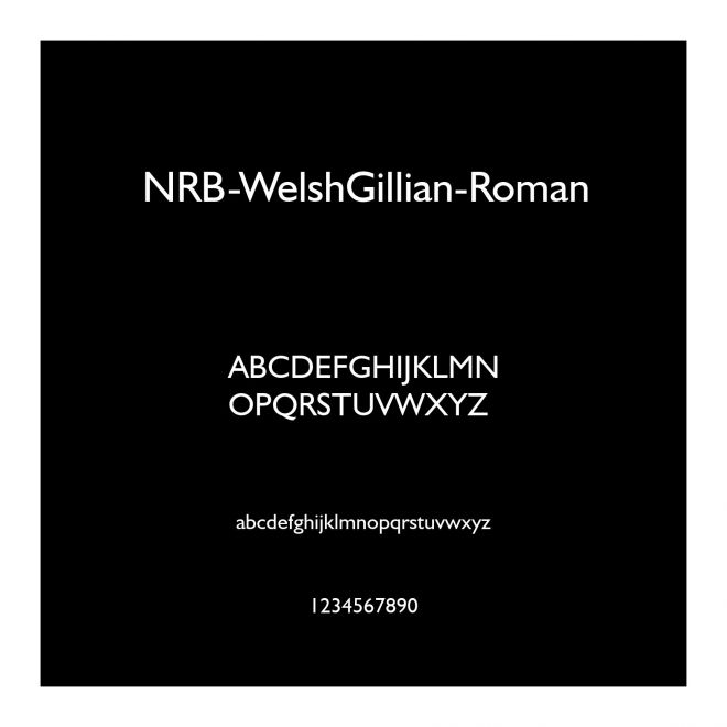 NRB Welsh Gillian