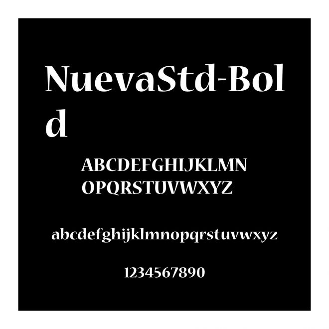 NuevaStd-Bold