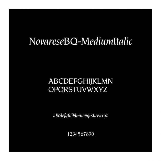 NovareseBQ-MediumItalic