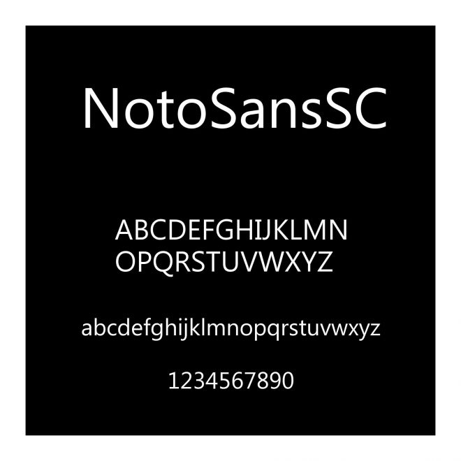 Noto Sans SC