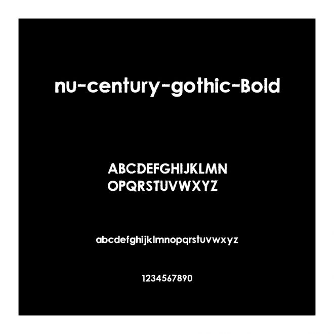 nu-century-gothic Bold