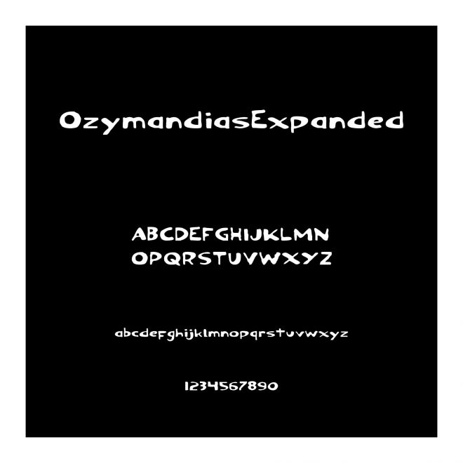 Ozymandias Expanded