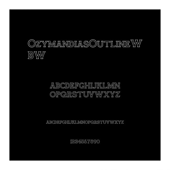 Ozymandias Outline WBW