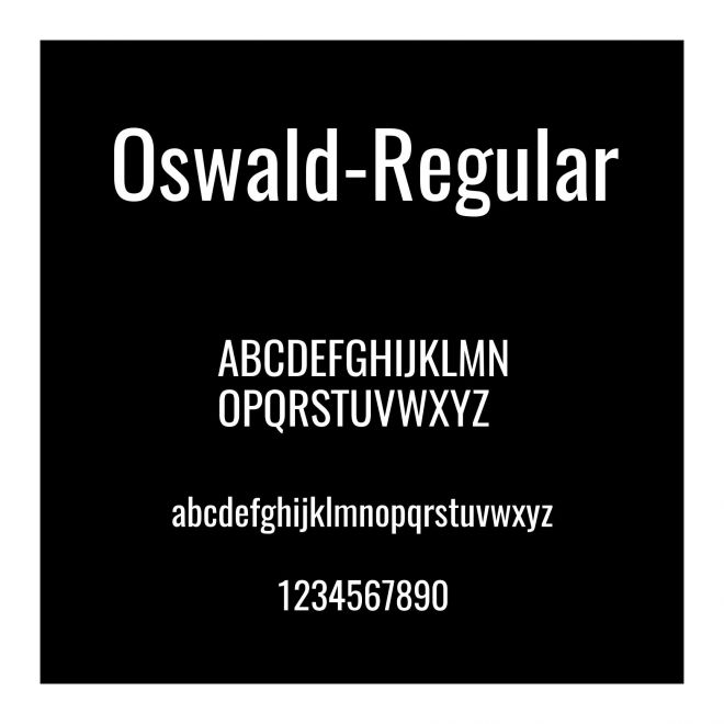 Oswald Regular