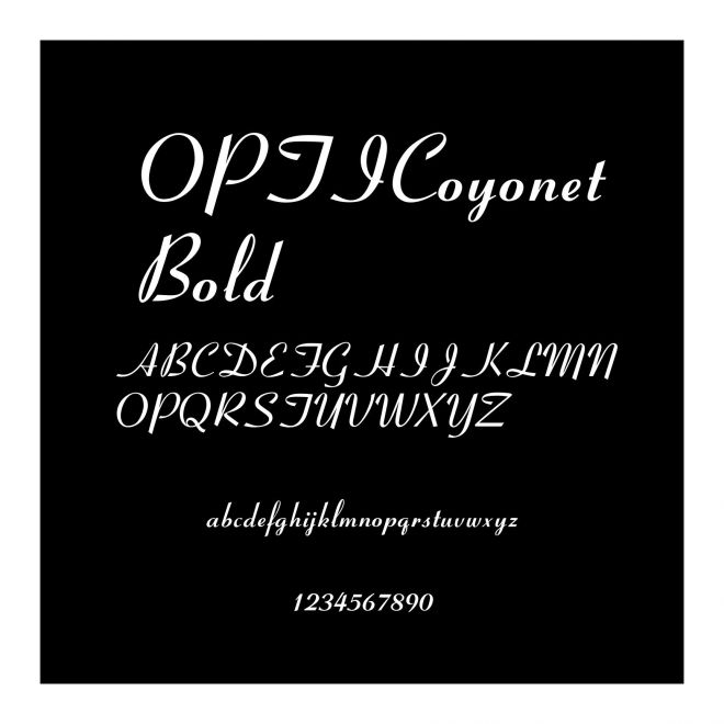 OPTICoyonetBold