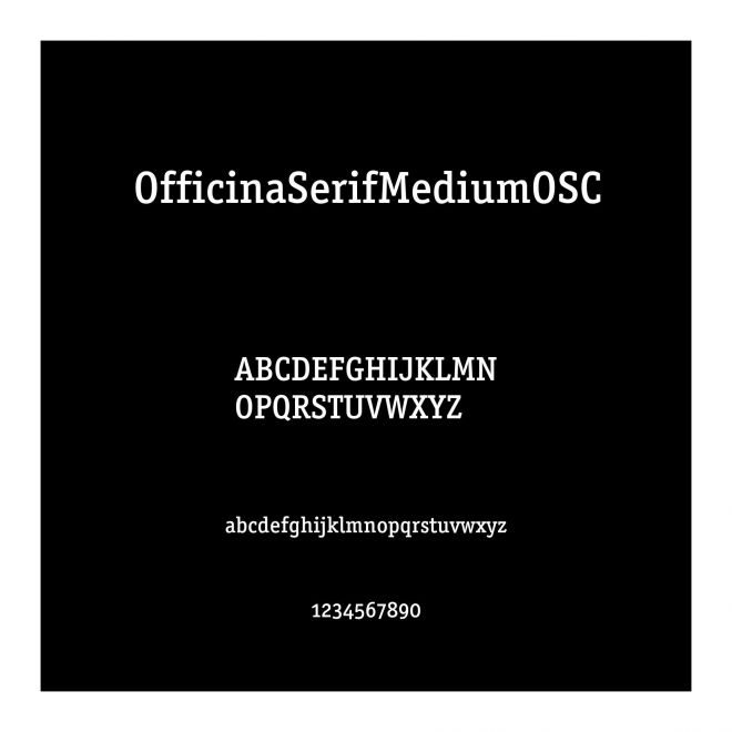 OfficinaSerifMediumOSC
