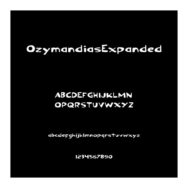 Ozymandias Expanded