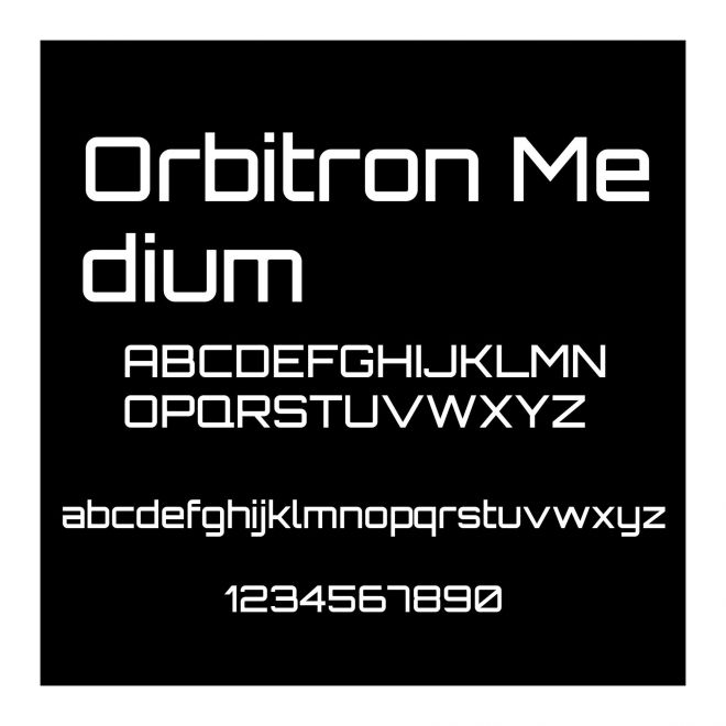 Orbitron Medium