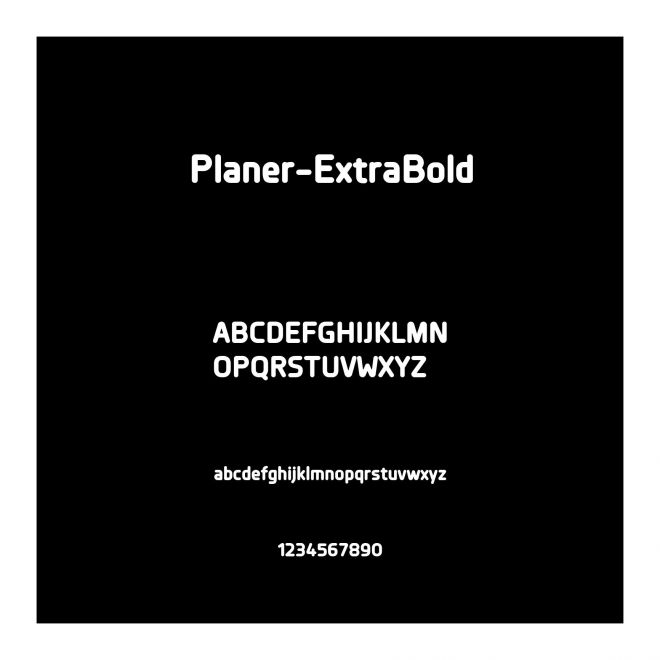 Planer-ExtraBold