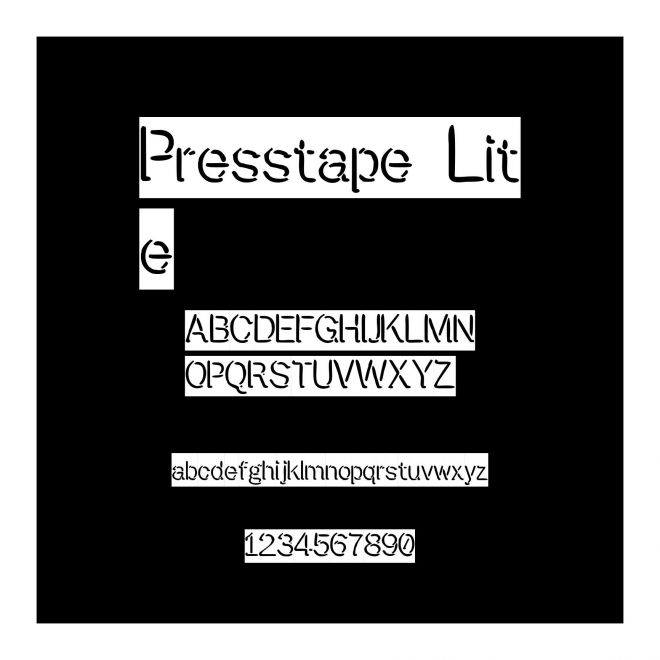 Presstape Lite