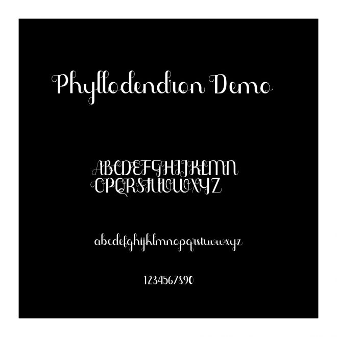 Phyllodendron Demo