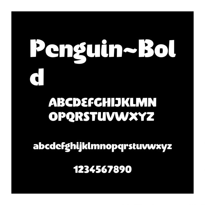 Penguin-Bold