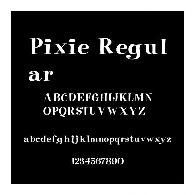Pixie Regular