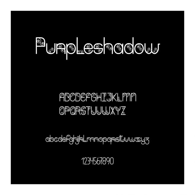 Purple shadow