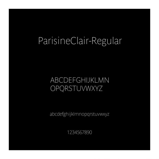 ParisineClair-Regular