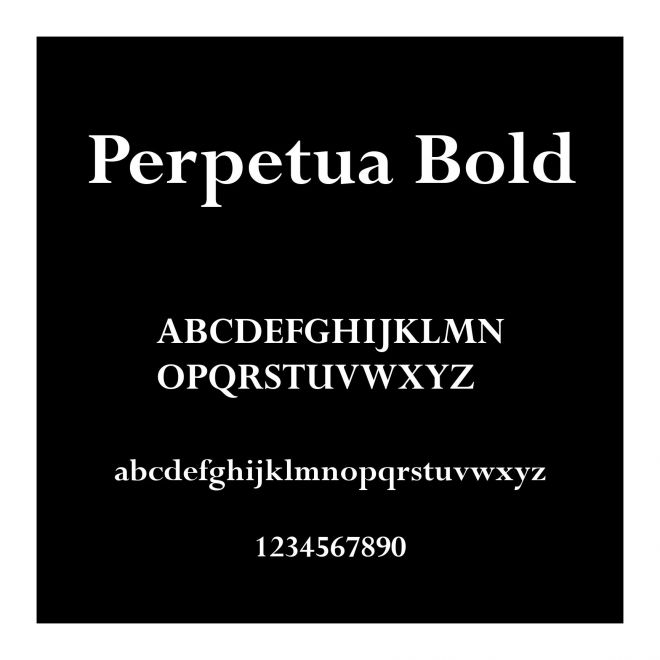 Perpetua Bold