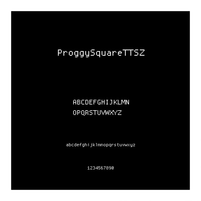 ProggySquareTTSZ