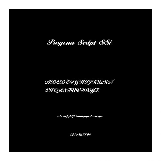 Progena Script SSi