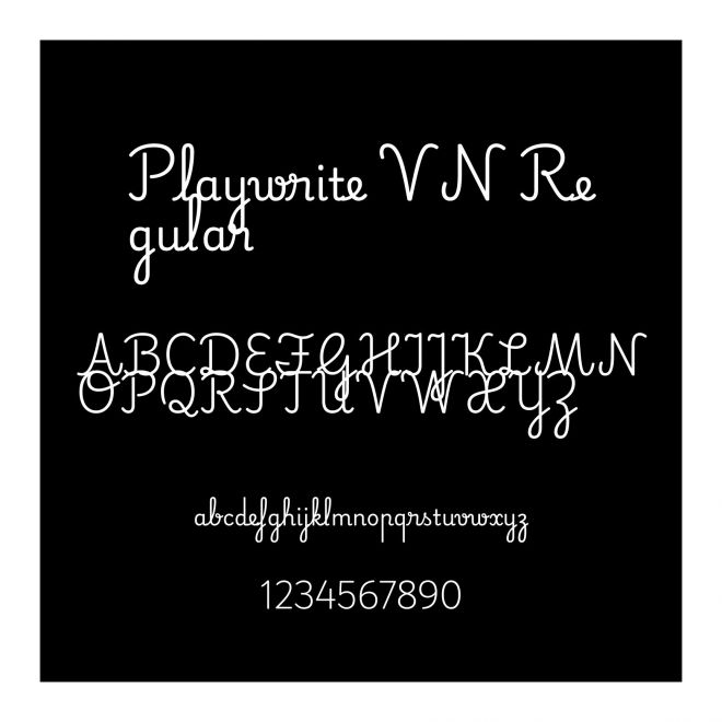 Playwrite VN Regular