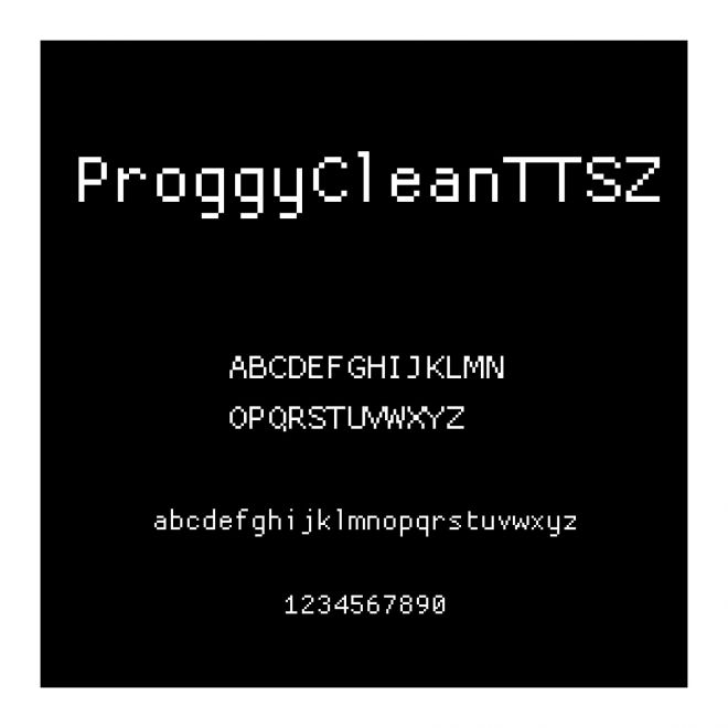 ProggyCleanTTSZ