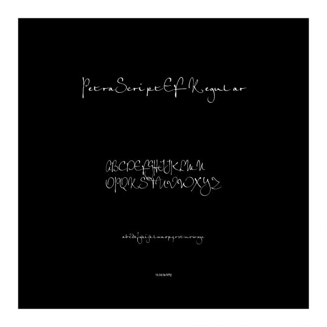 PetraScriptEF-Regular