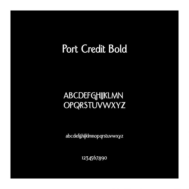 Port Credit Bold
