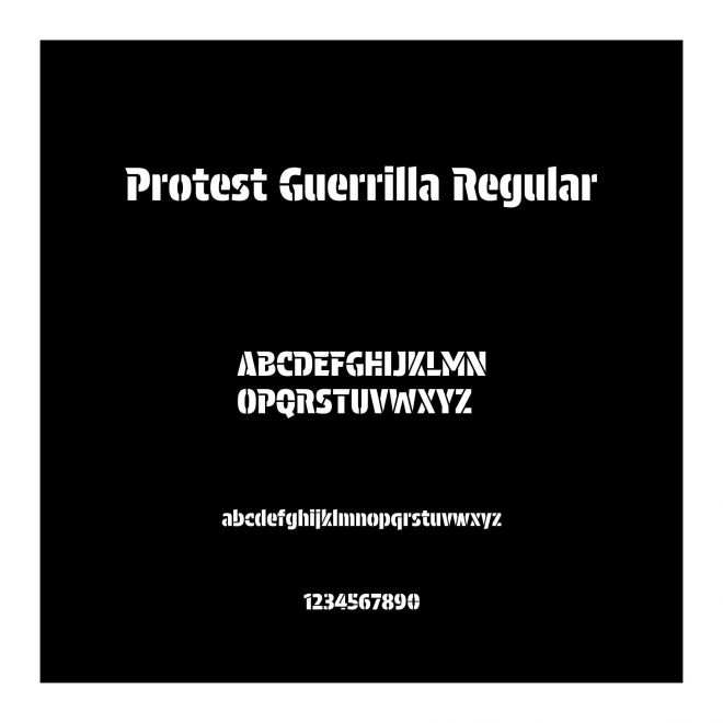 Protest Guerrilla Regular