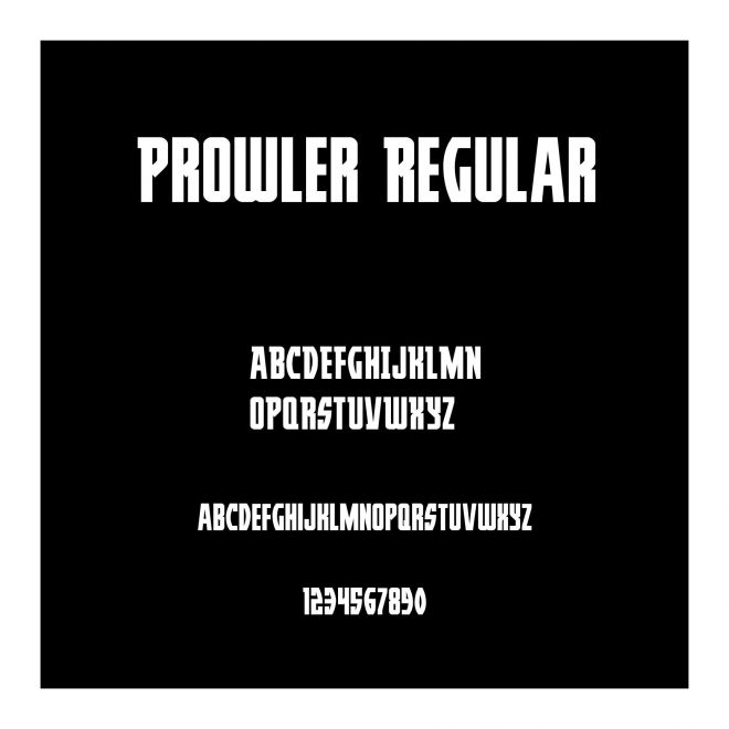 Prowler Regular