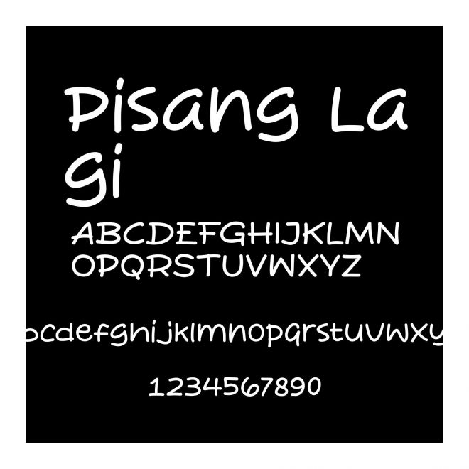 Pisang Lagi